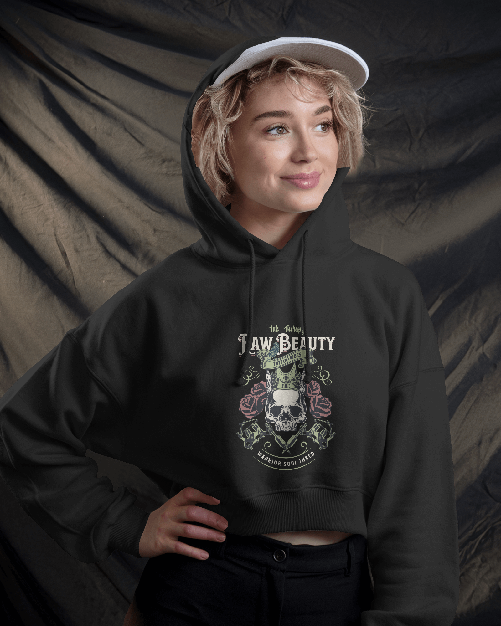 Female Cropped Hoodie