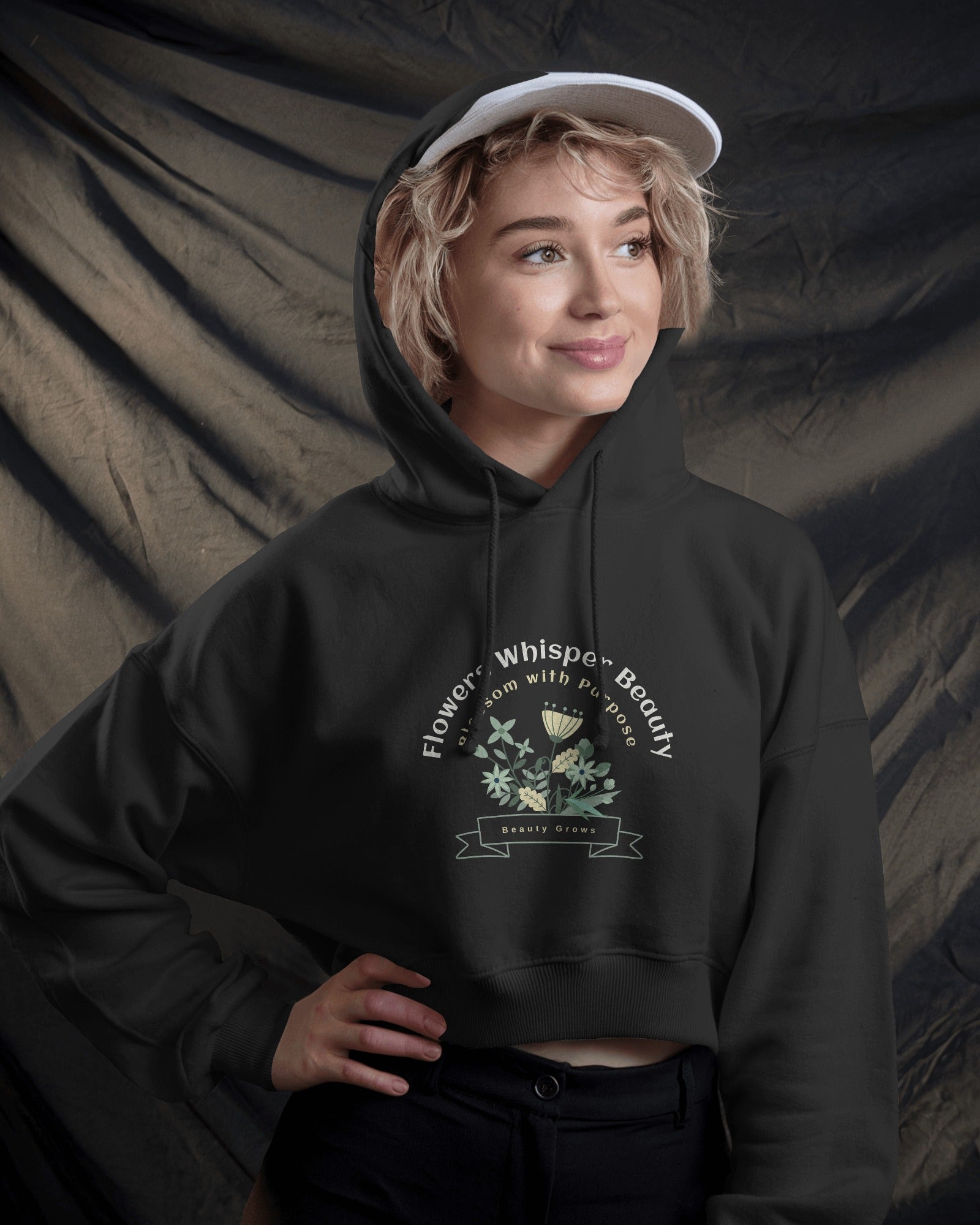 Female Cropped Hoodie