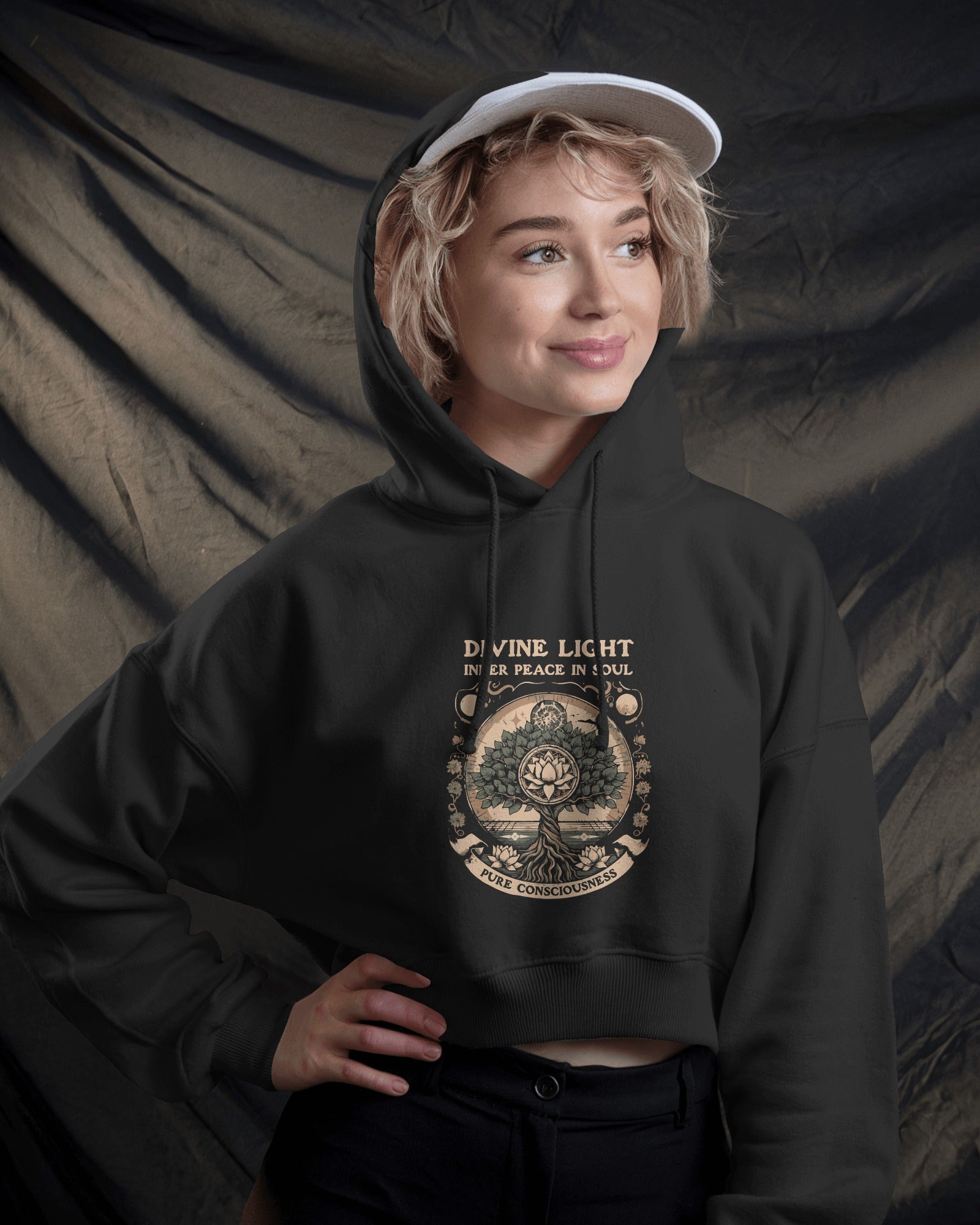 Female Cropped Hoodie