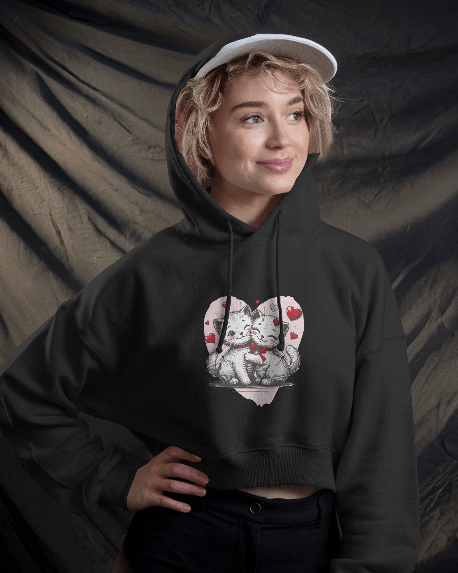 Female Cropped Hoodie