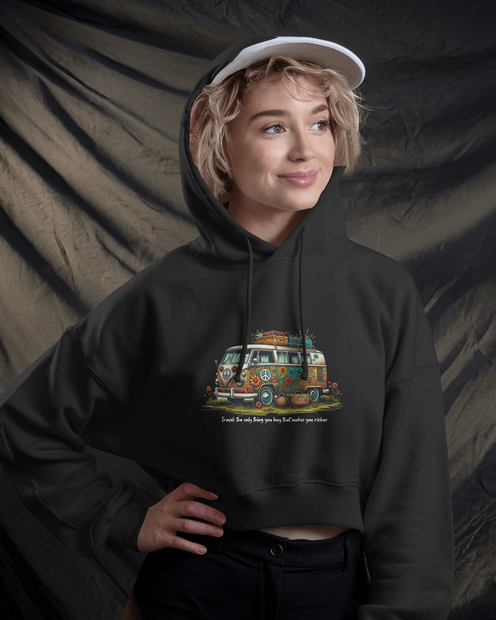 Female Cropped Hoodie