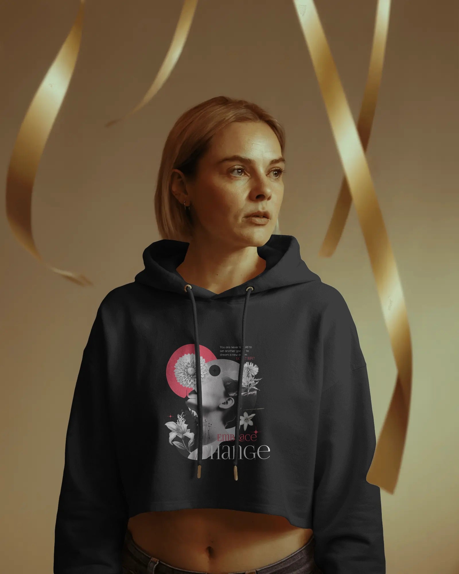 Female Cropped Hoodie