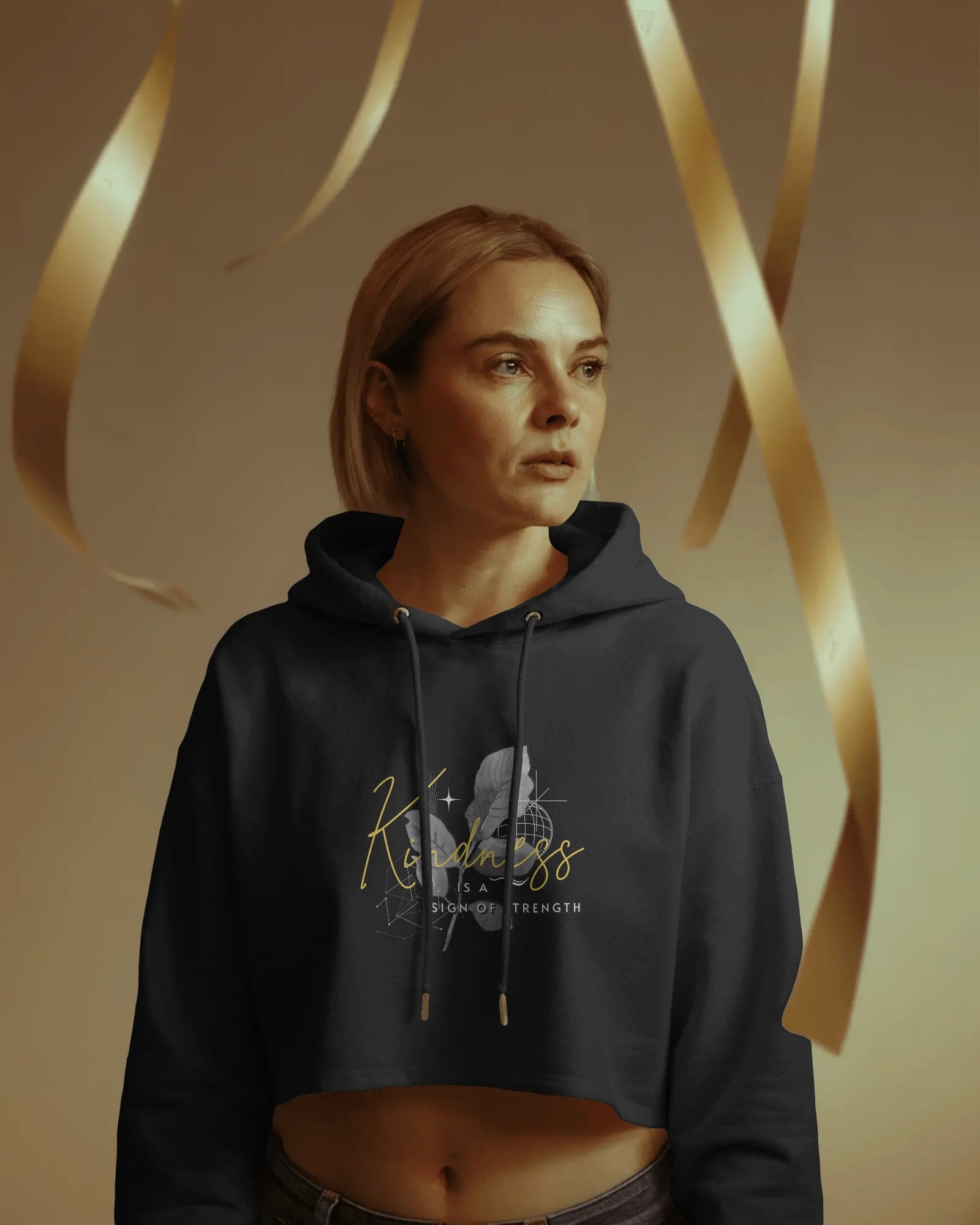 Female Cropped Hoodie