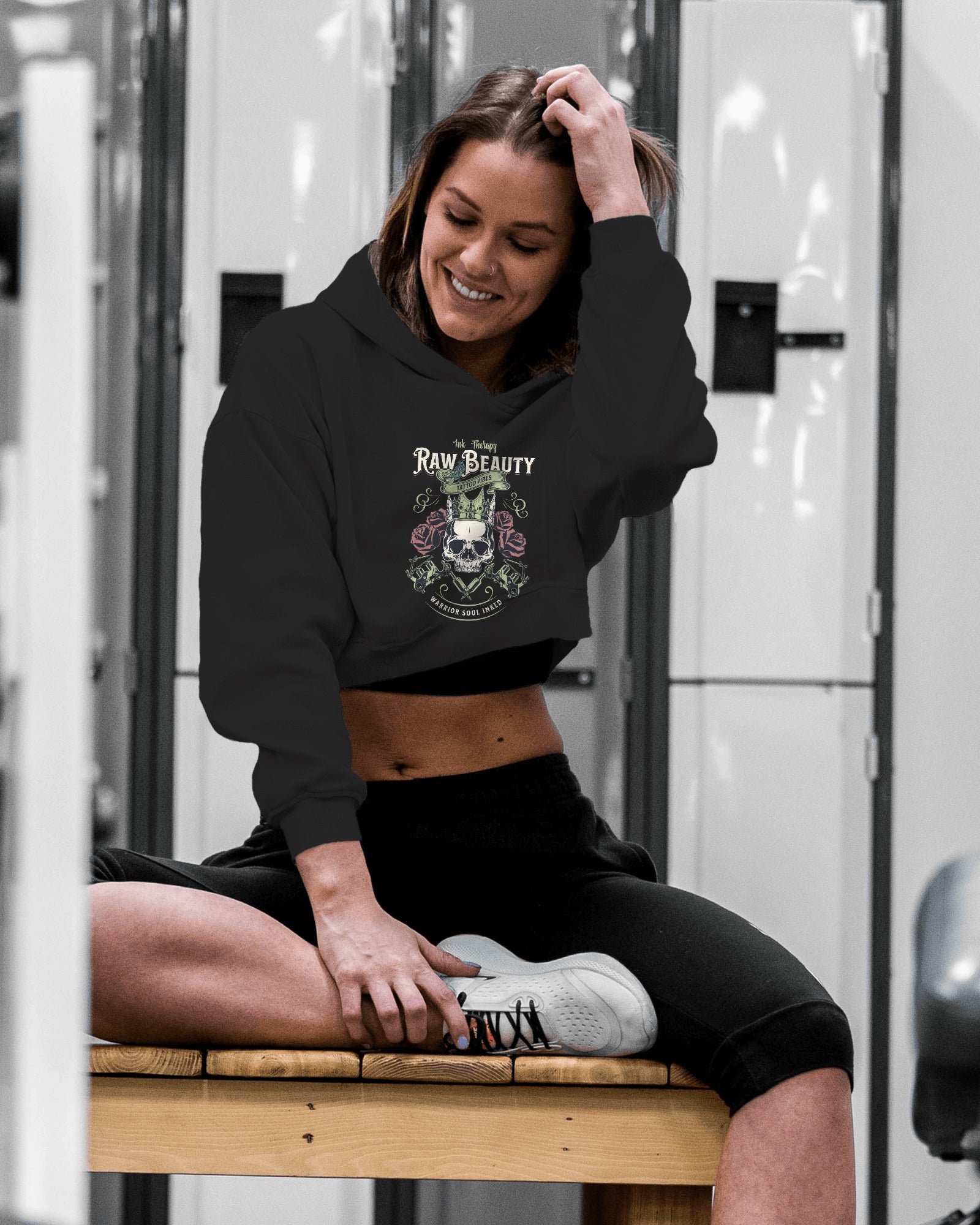Female Cropped Hoodie