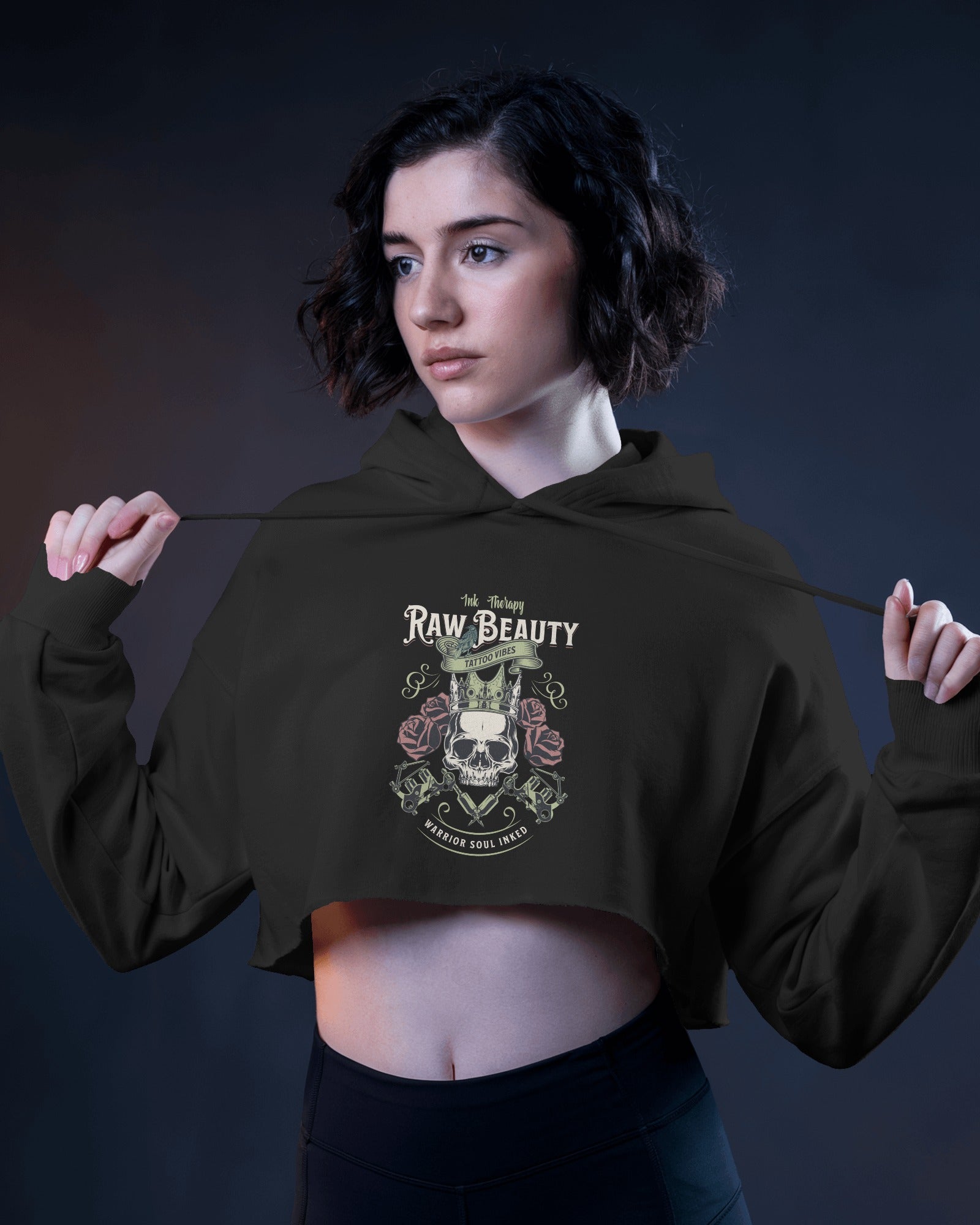 Female Cropped Hoodie