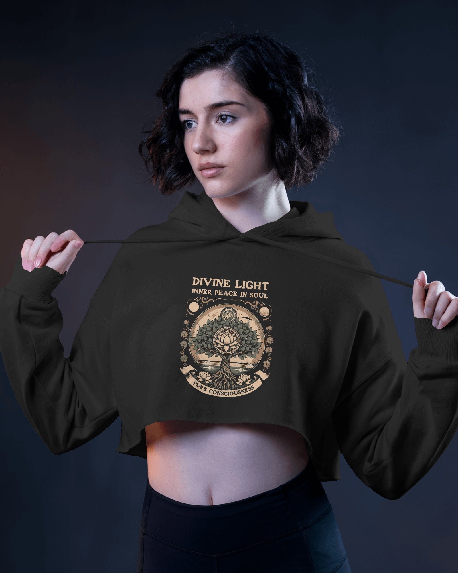Female Cropped Hoodie