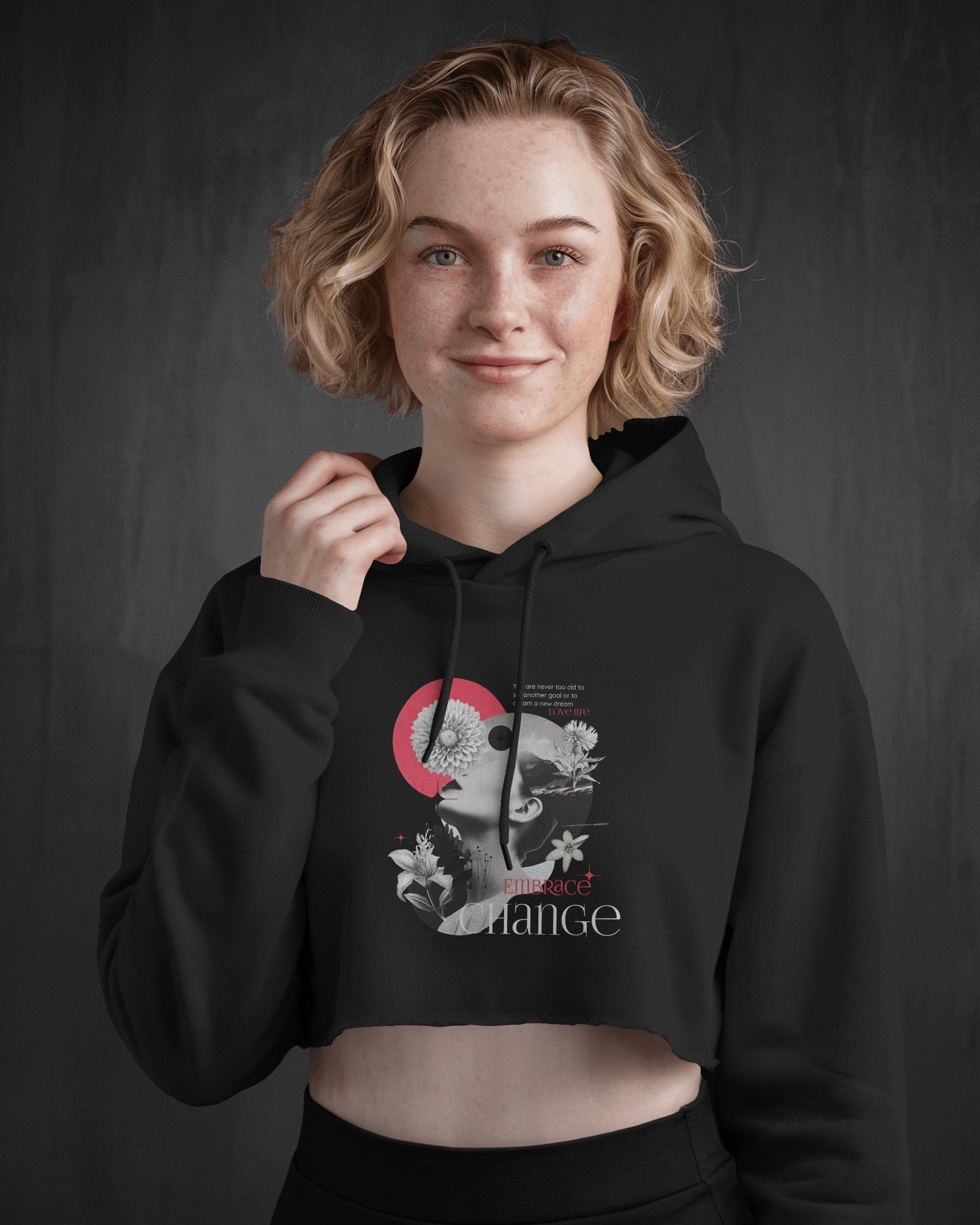 Female Cropped Hoodie