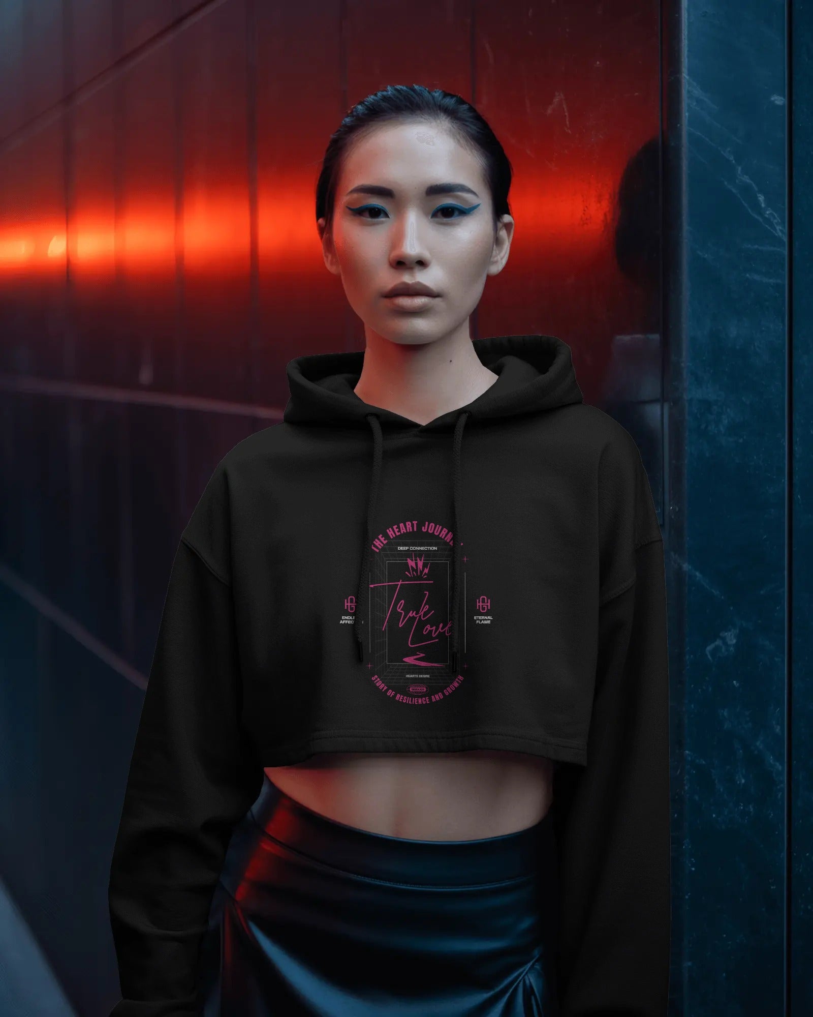 Female Cropped Hoodie
