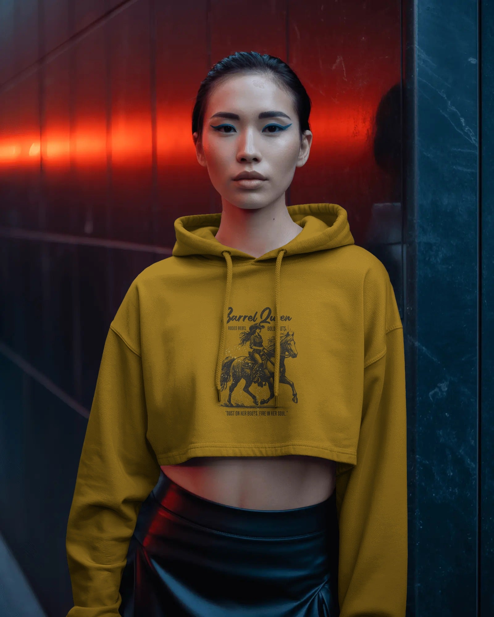 Female Cropped Hoodie