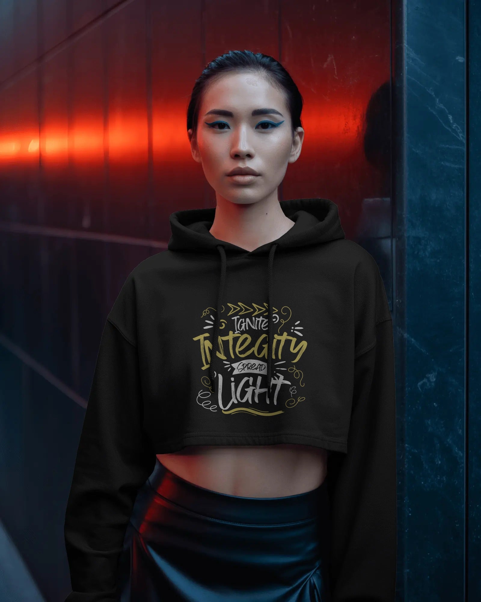 Female Cropped Hoodie