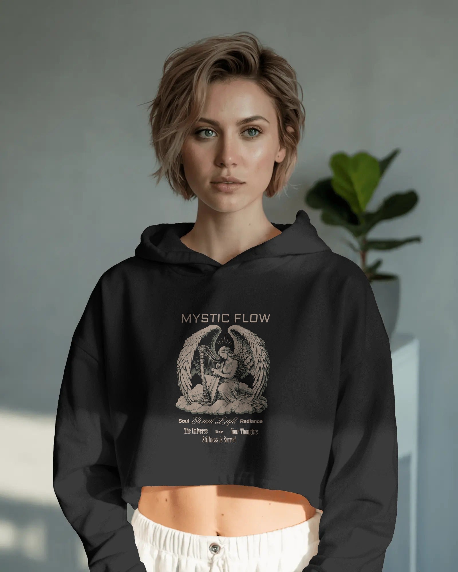 Female Cropped Hoodie