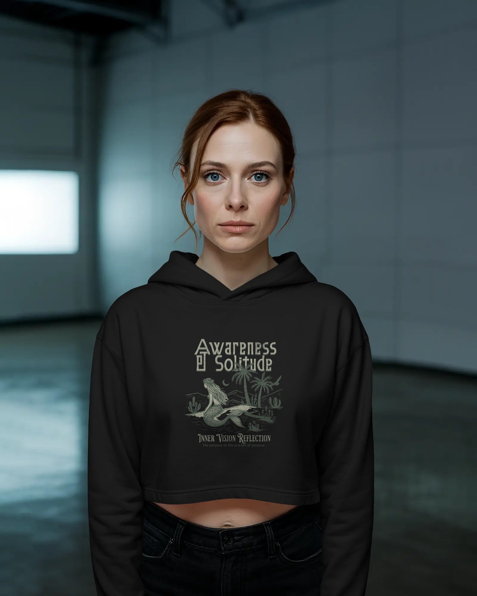 Female Cropped Hoodie
