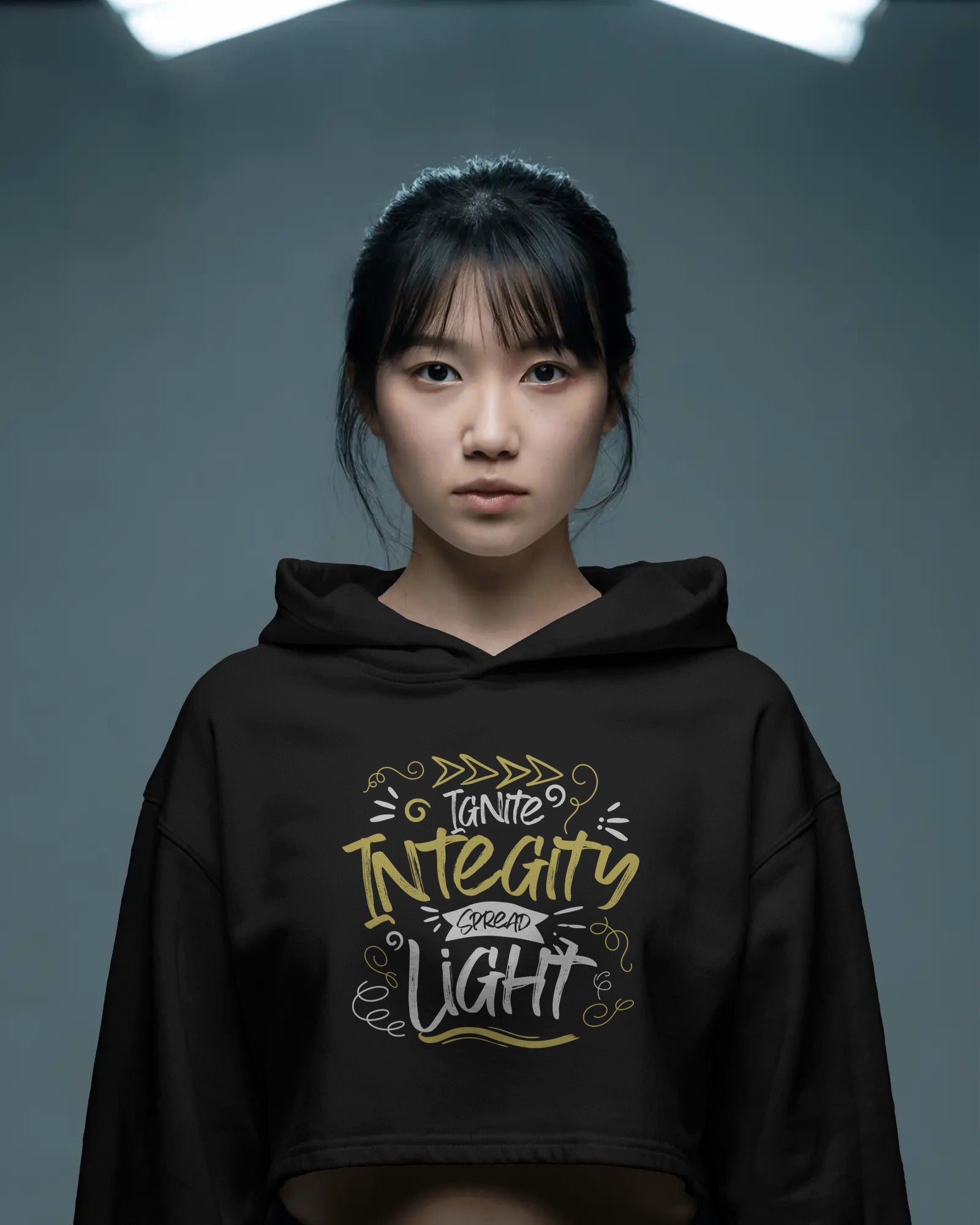 Female Cropped Hoodie