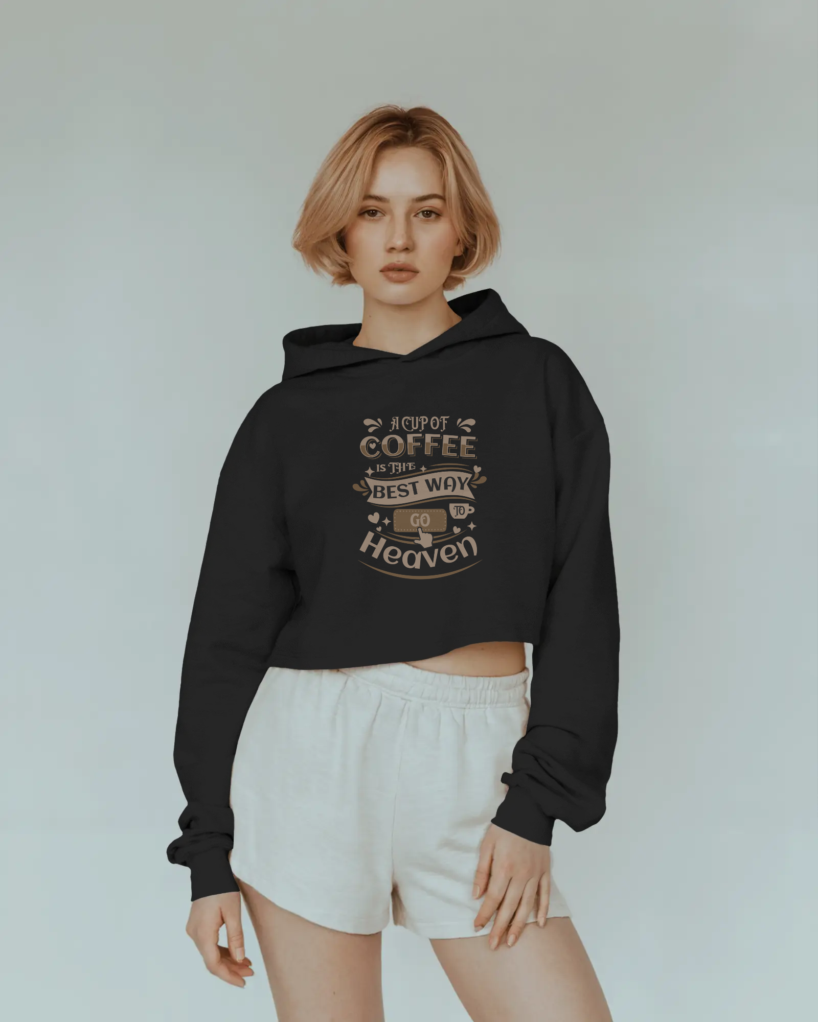 Female Cropped Hoodie