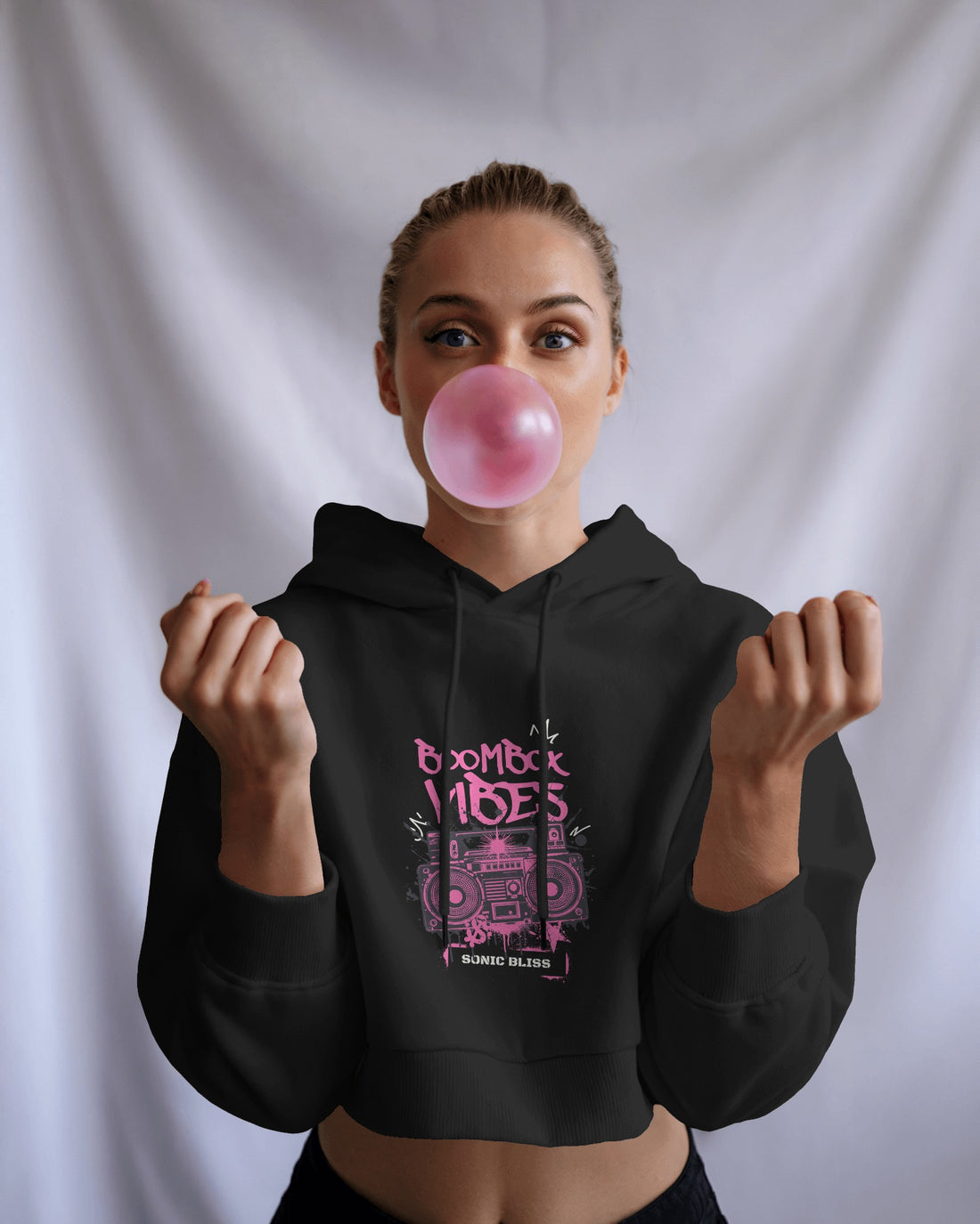 Female Cropped Hoodie