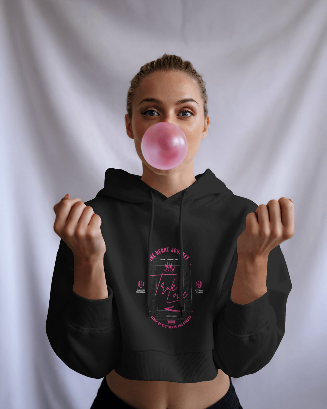 Female Cropped Hoodie