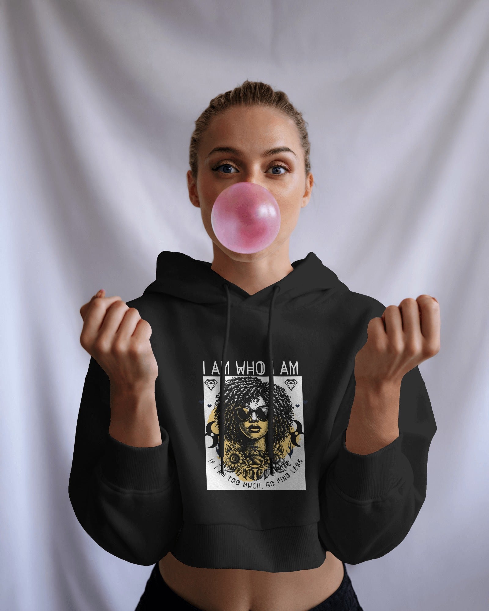Female Cropped Hoodie