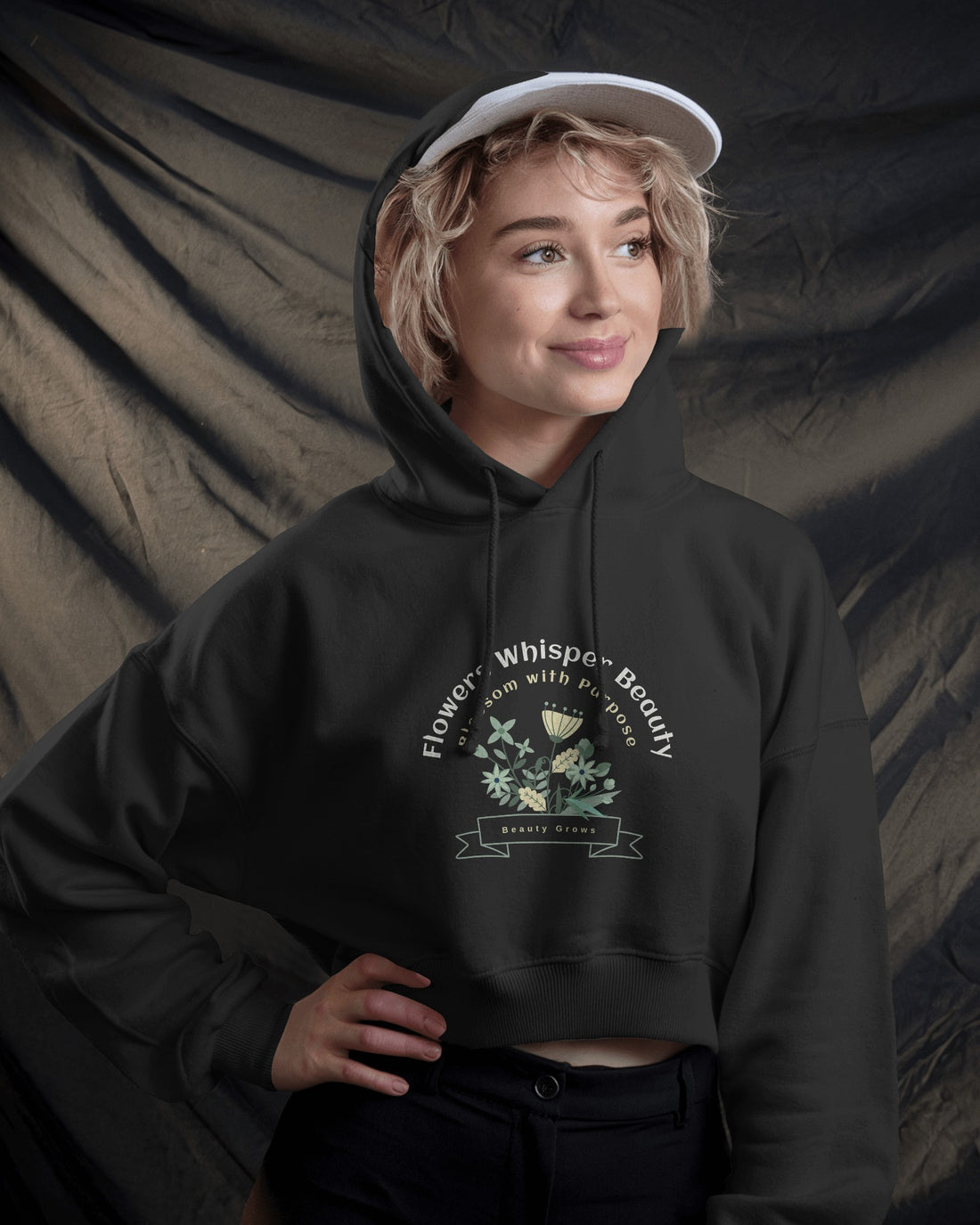 Female Cropped Hoodie