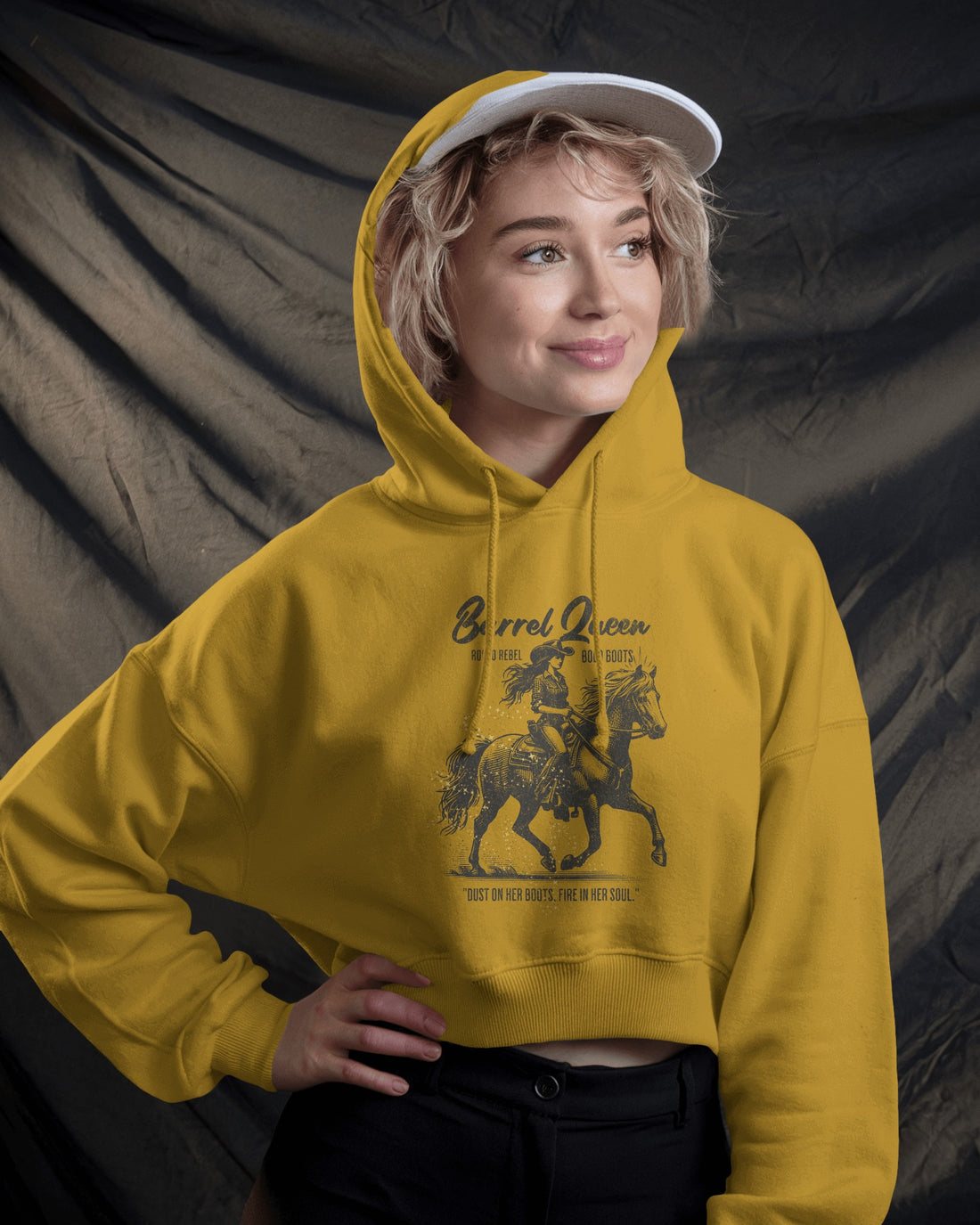 Female Cropped Hoodie