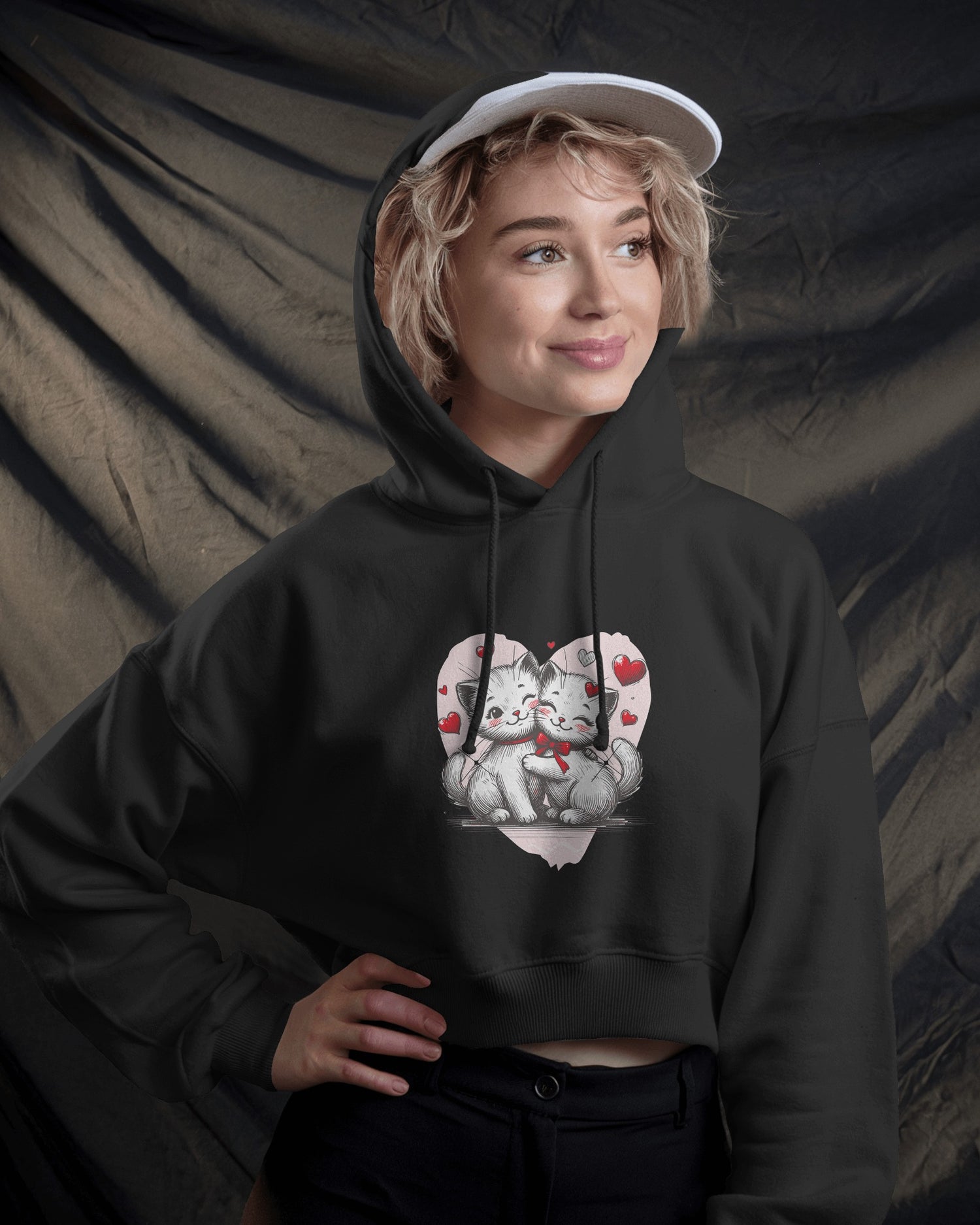 Female Cropped Hoodie