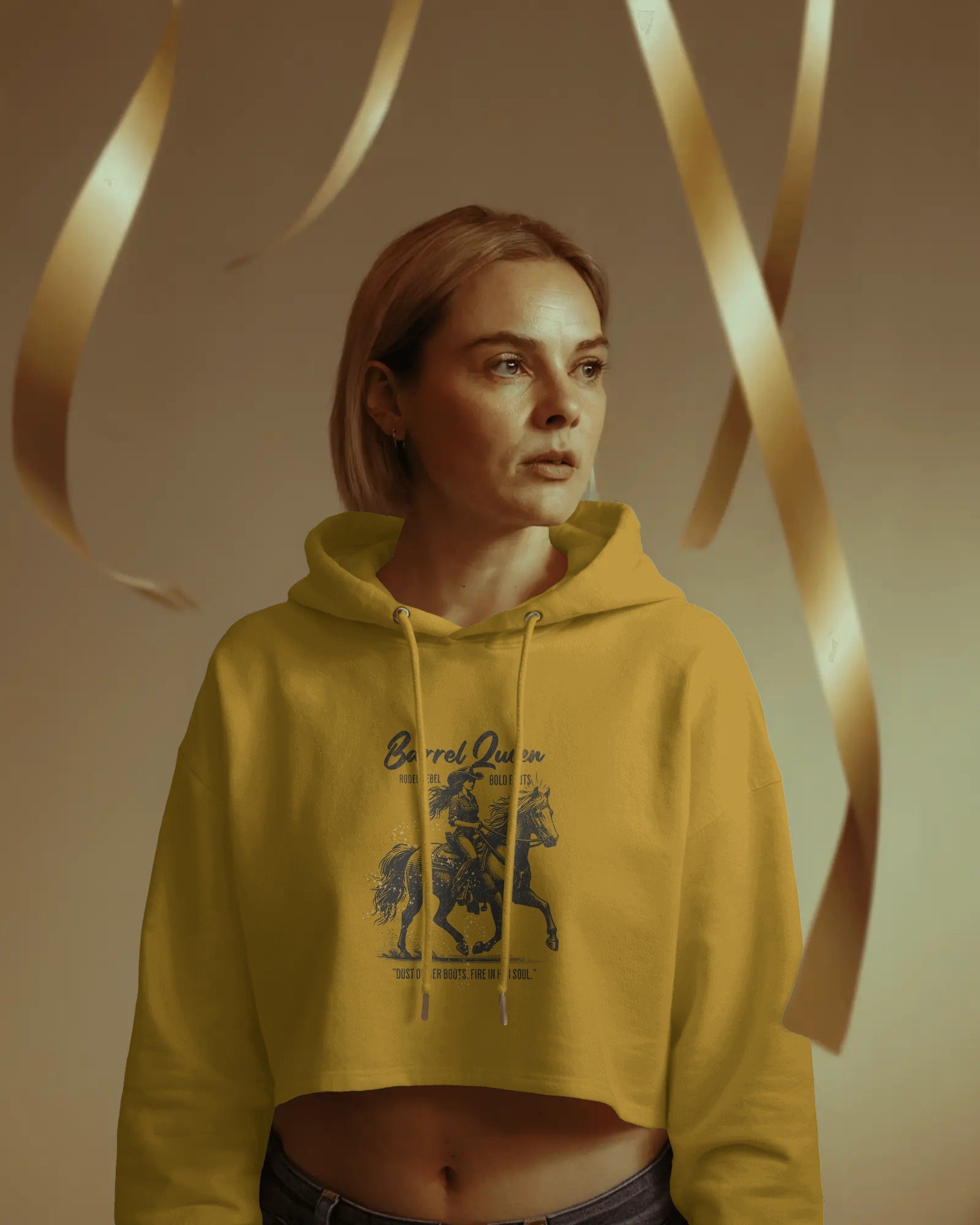 Female Cropped Hoodie