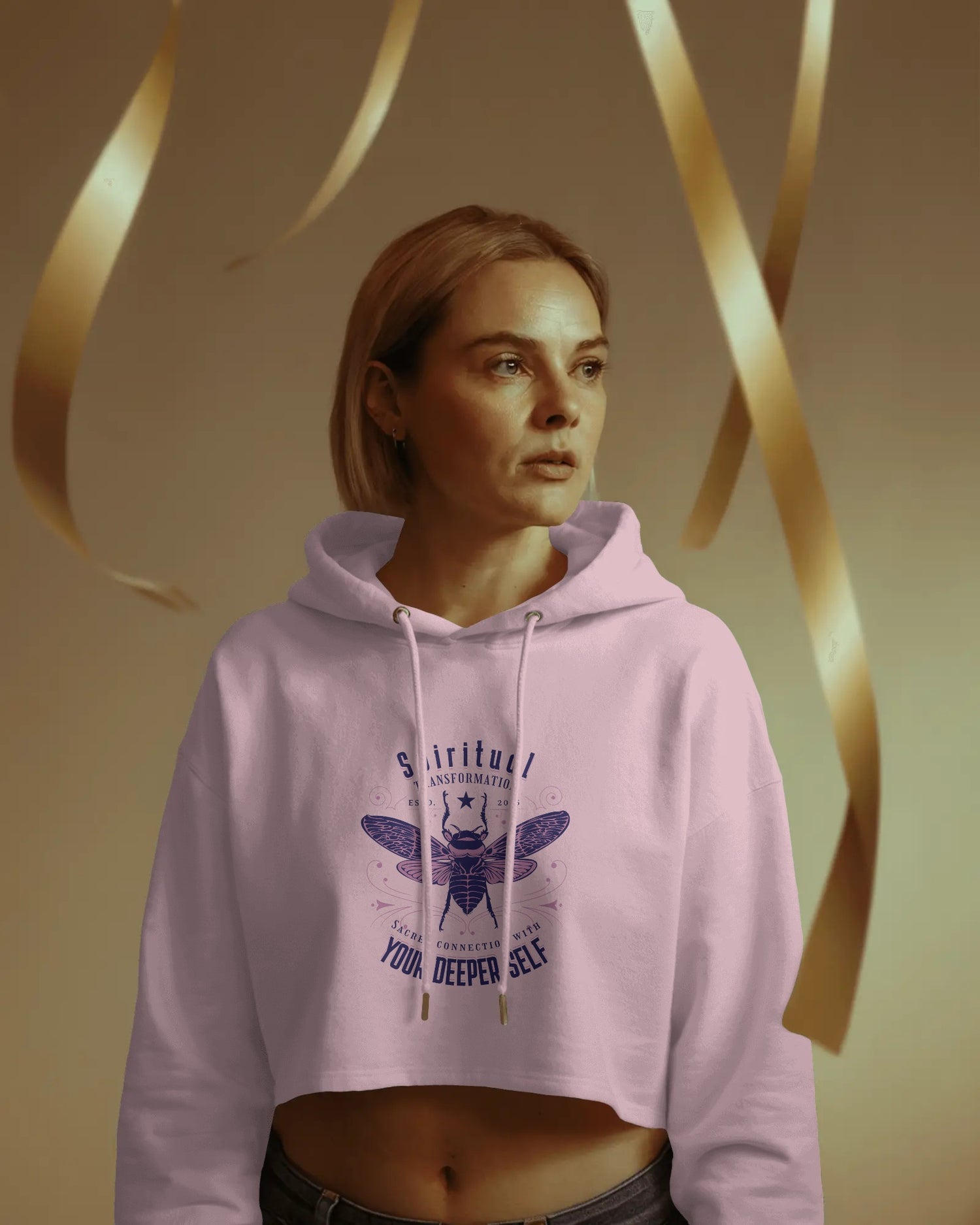 Female Cropped Hoodie