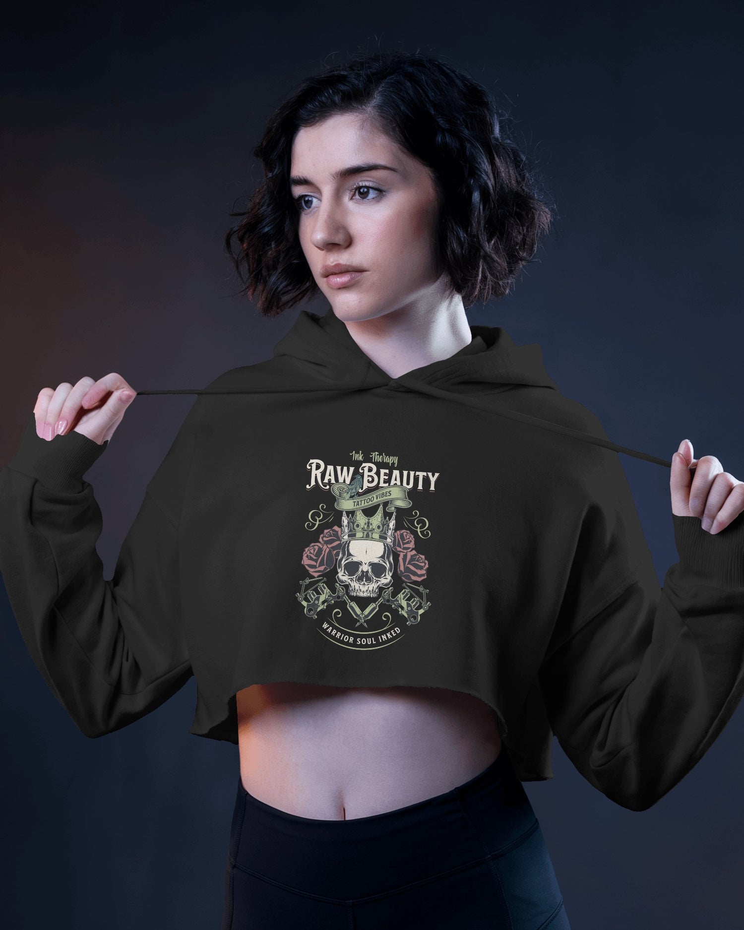 Female Cropped Hoodie