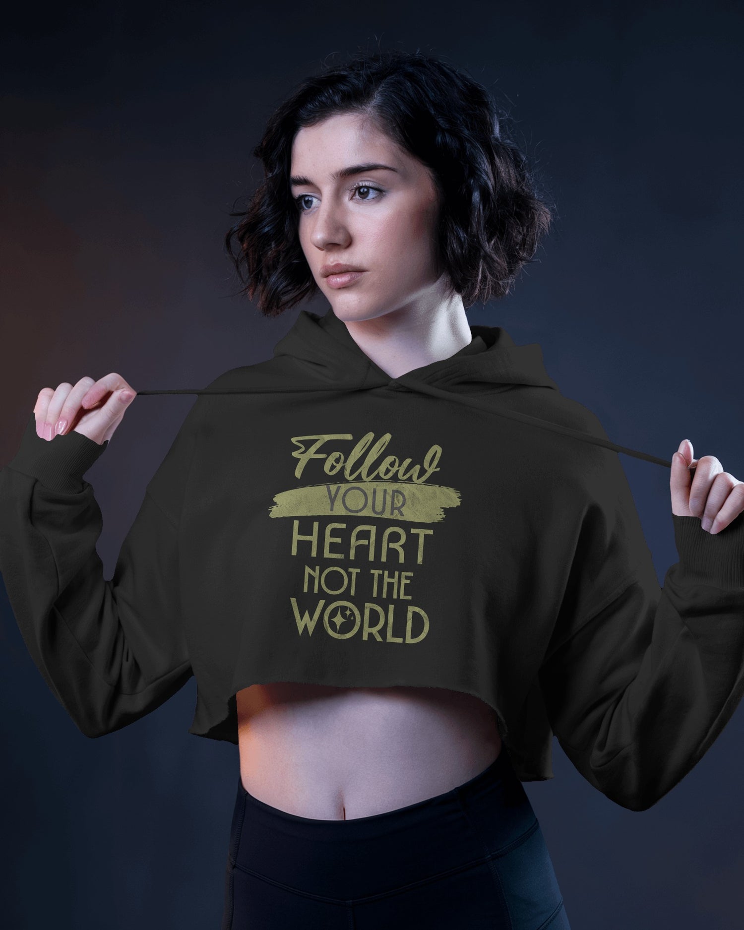 Female Cropped Hoodie