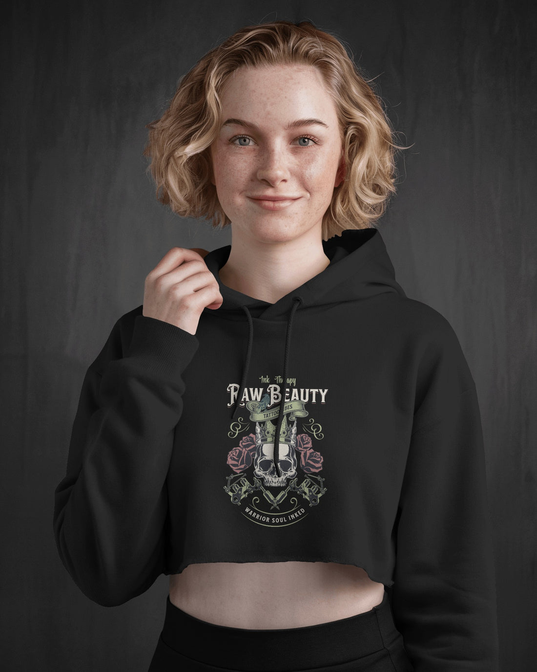 Female Cropped Hoodie