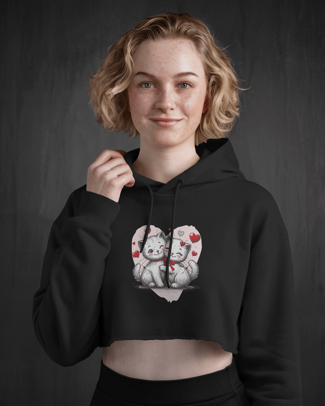 Female Cropped Hoodie