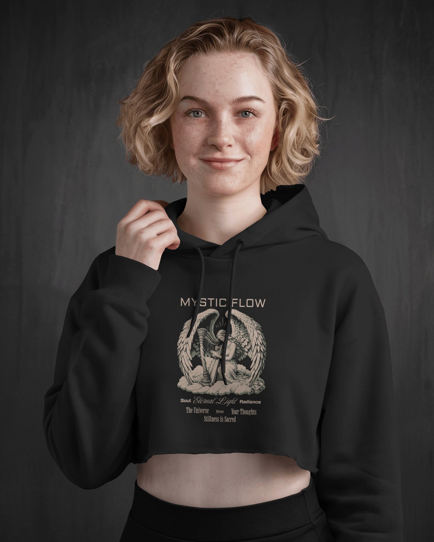 Female Cropped Hoodie