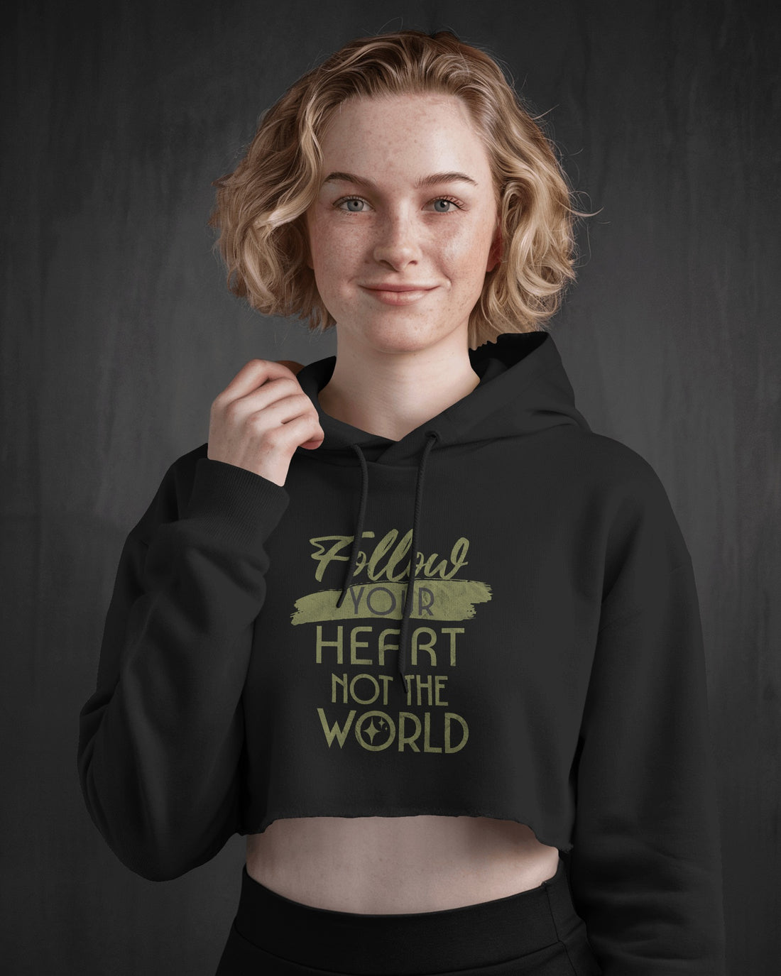 Female Cropped Hoodie