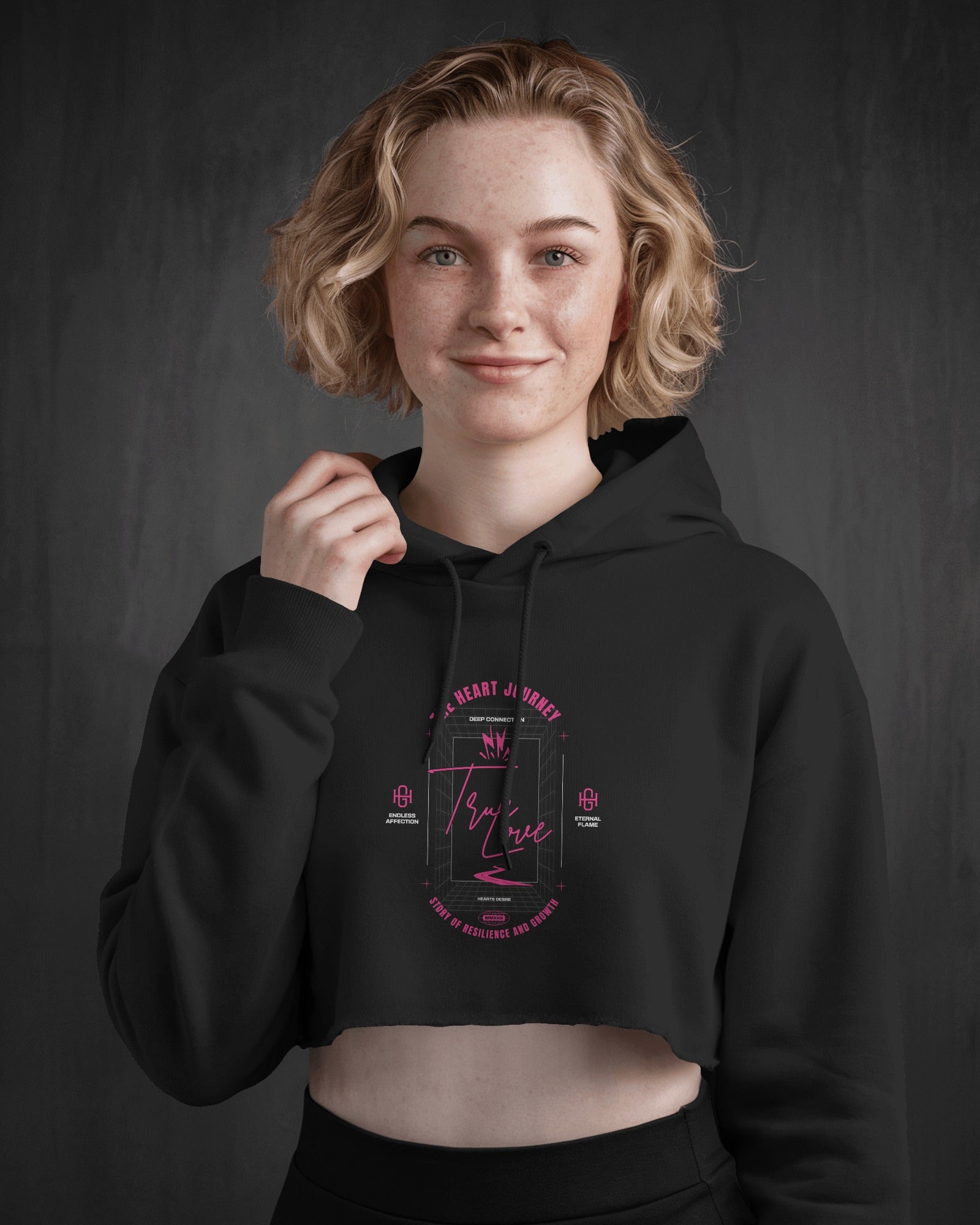 Female Cropped Hoodie