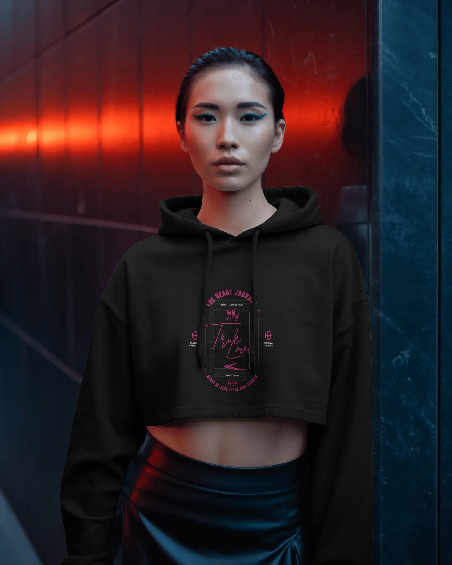Female Cropped Hoodie