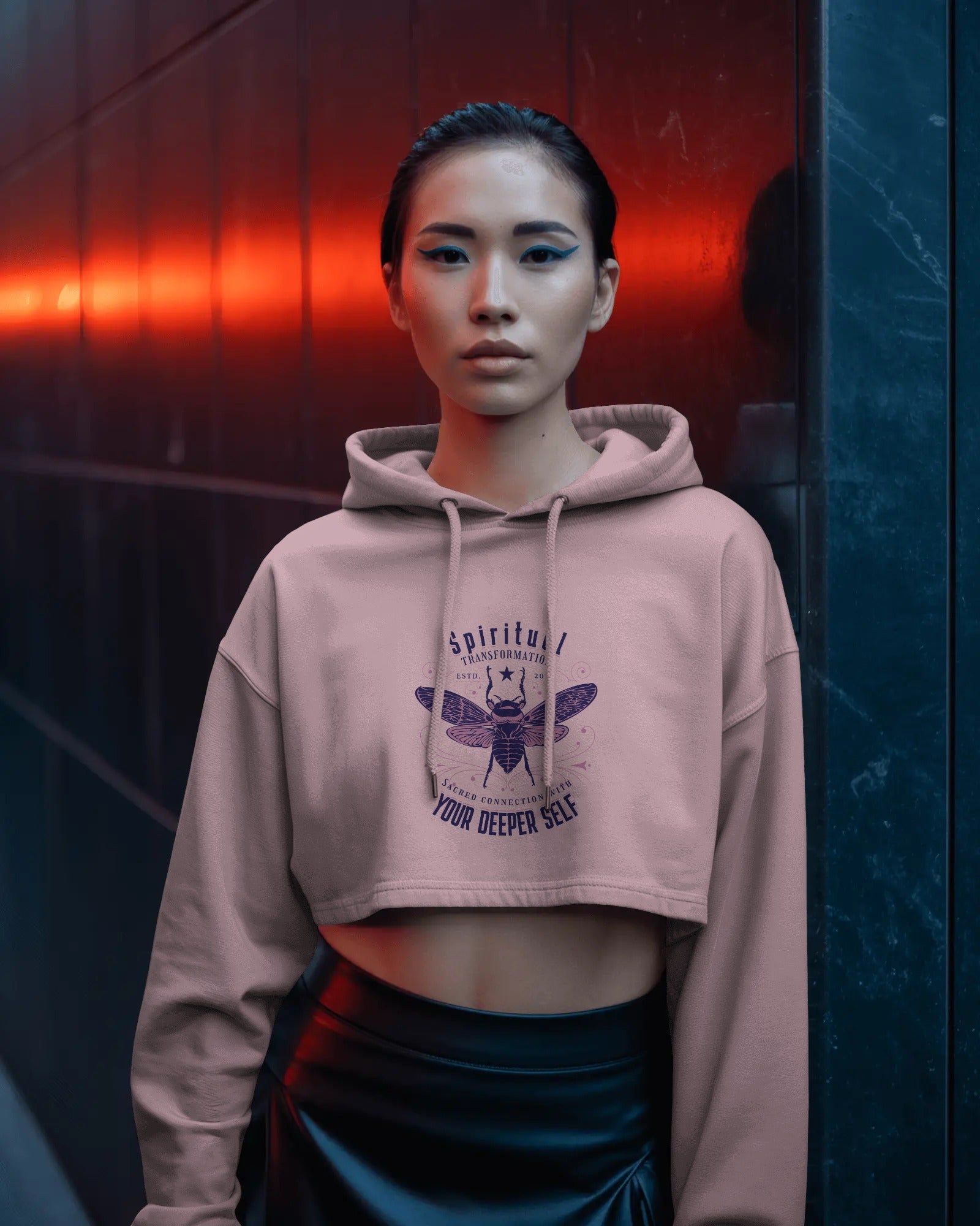 Female Cropped Hoodie