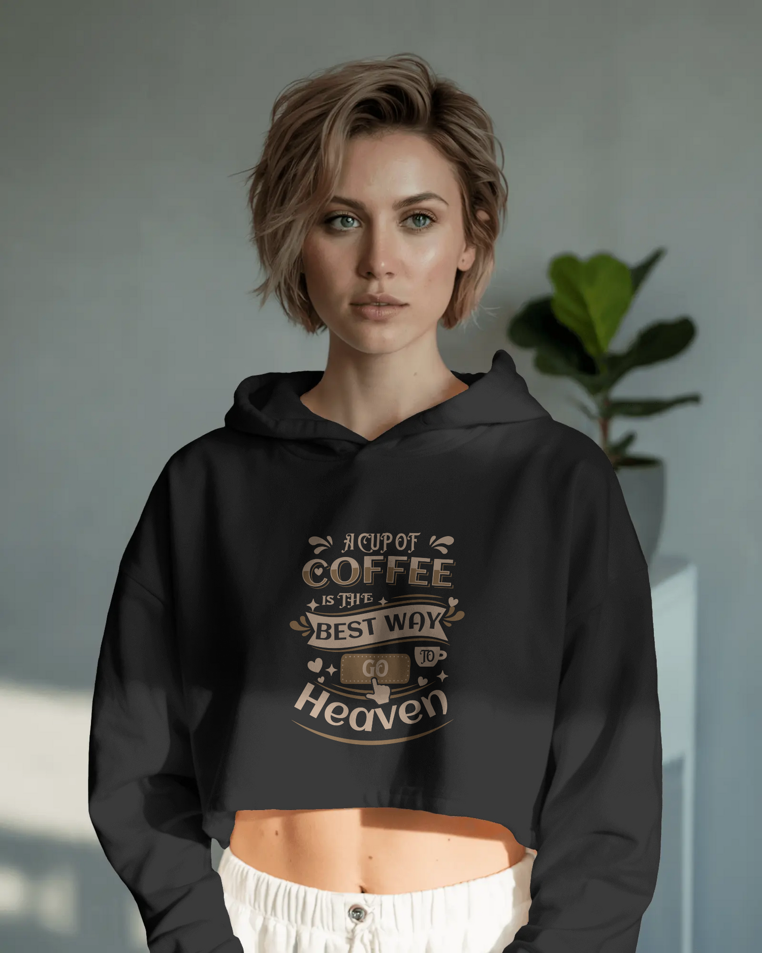 Female Cropped Hoodie
