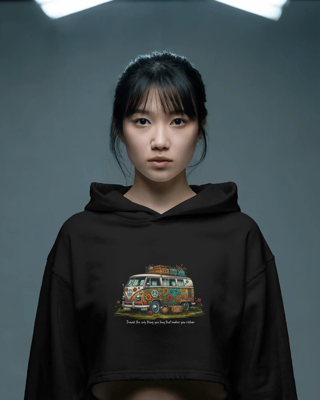 Female Cropped Hoodie