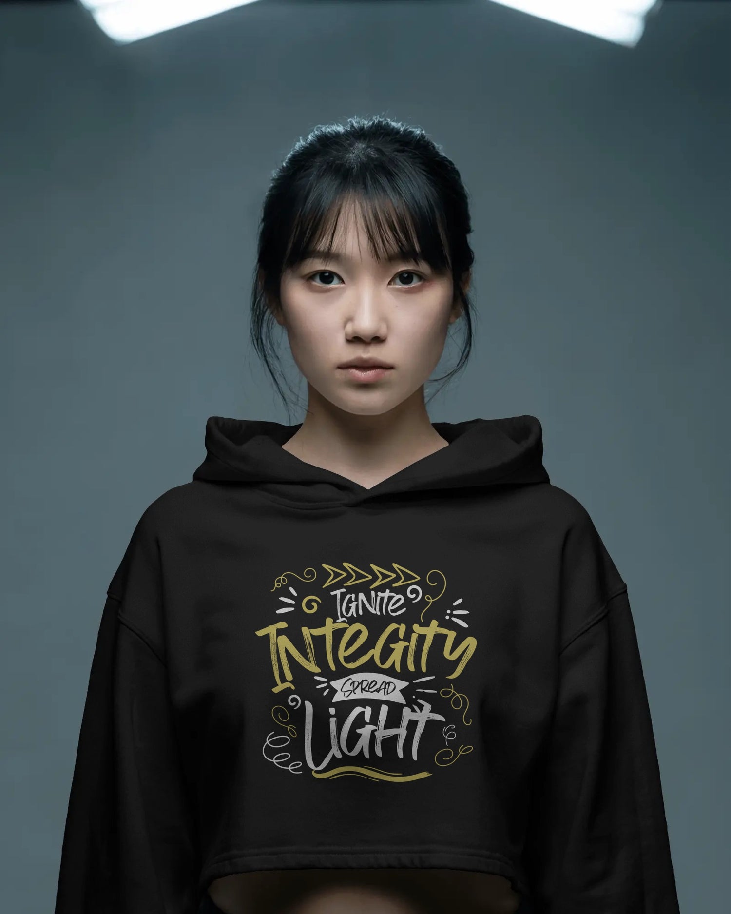 Female Cropped Hoodie
