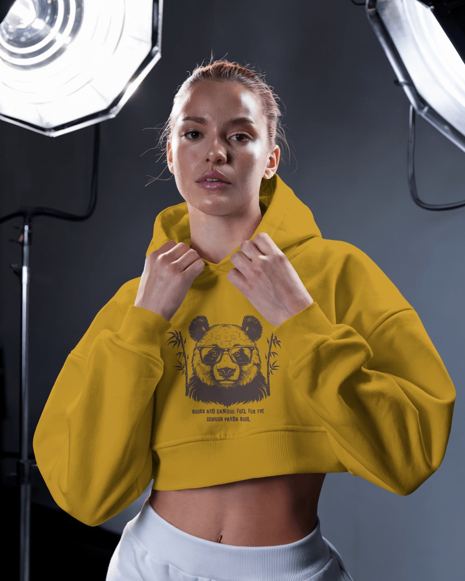 Female Cropped Hoodie
