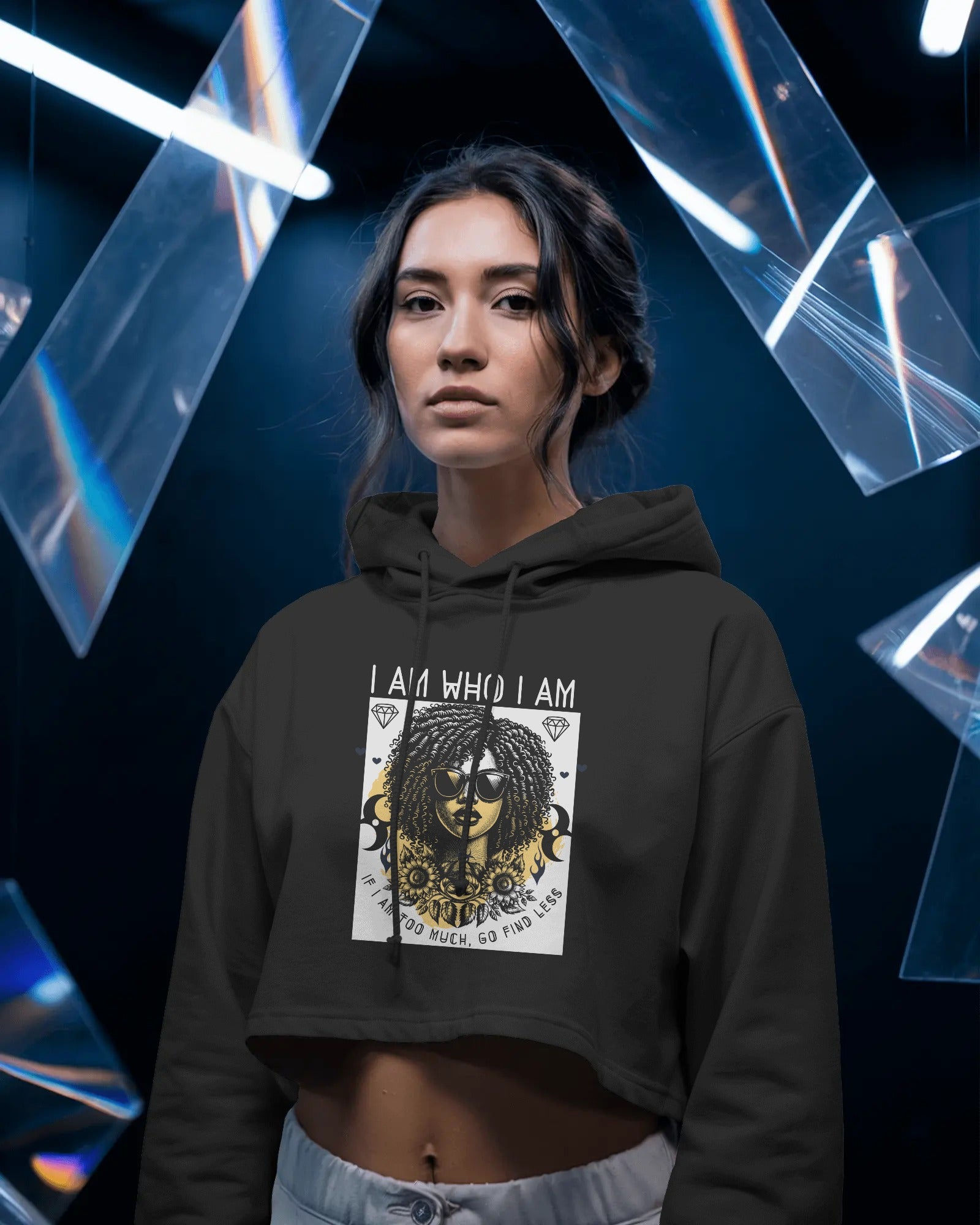 Female Cropped Hoodie