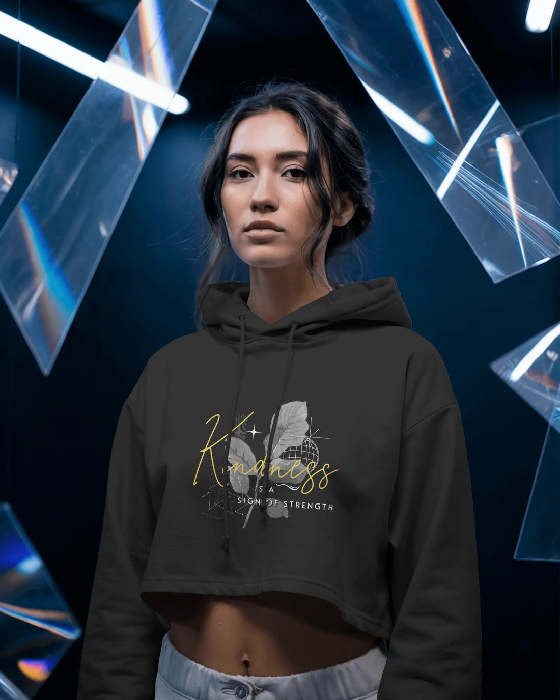Female Cropped Hoodie