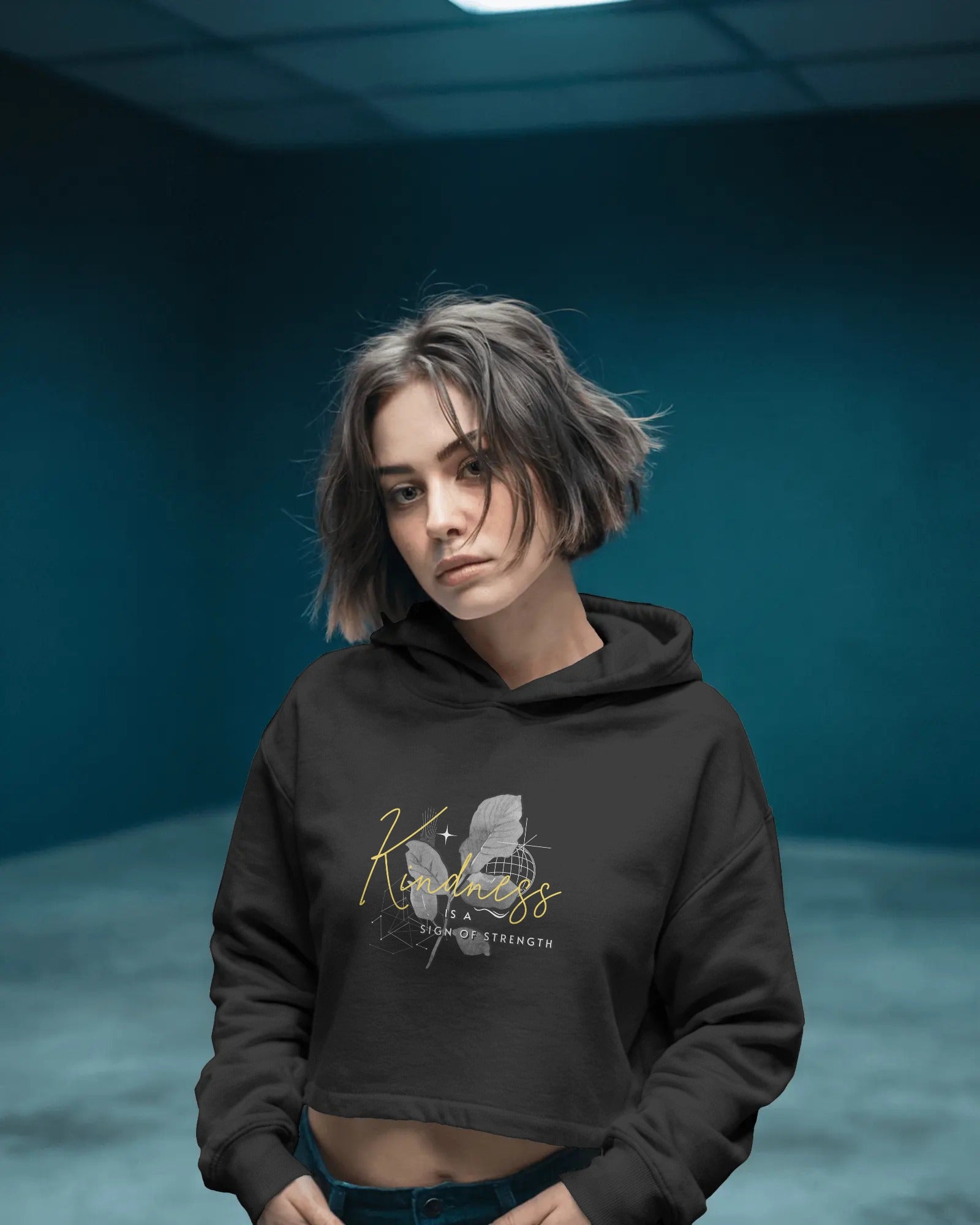 Female Cropped Hoodie