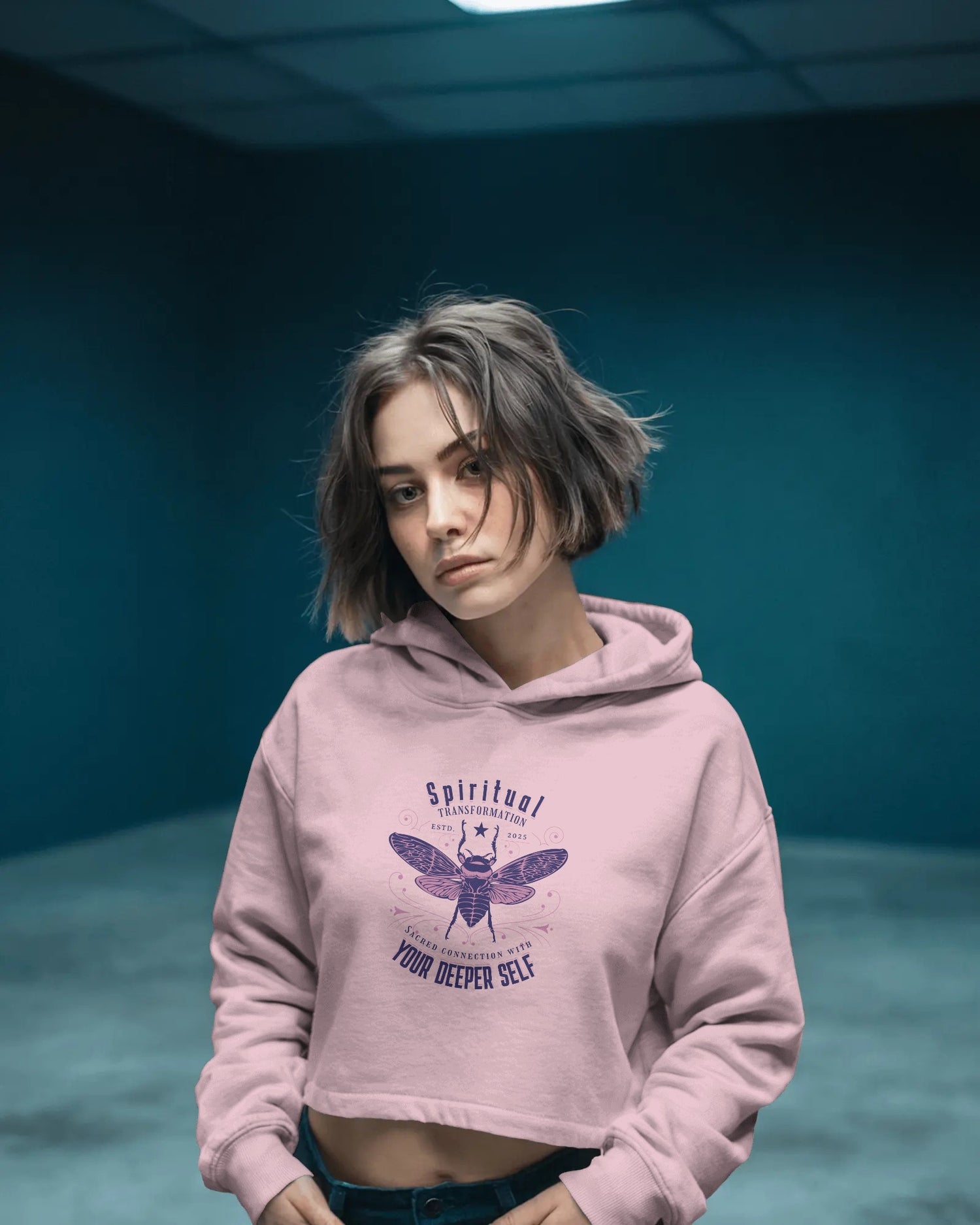 Female Cropped Hoodie