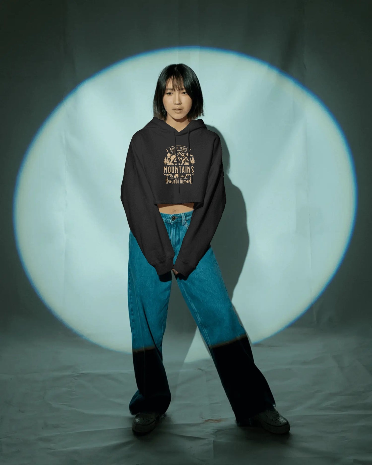 Female Cropped Hoodie